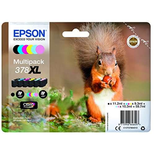 Epson 378 XL kit 6 encres ( BK, C, M, Y, LC, LM )