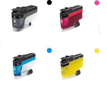 [LC 427 BK] Brother LC427 BK/C/M/Y Kit 4 encres ( BK: 3.000 pages, Couleurs 1.500 pages )